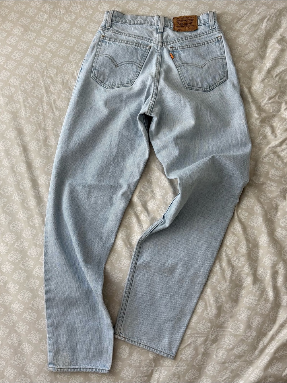 Vtg Levis 560 Student 90s Orange Tab Light Wash Casual Relaxed Everyday Jeans